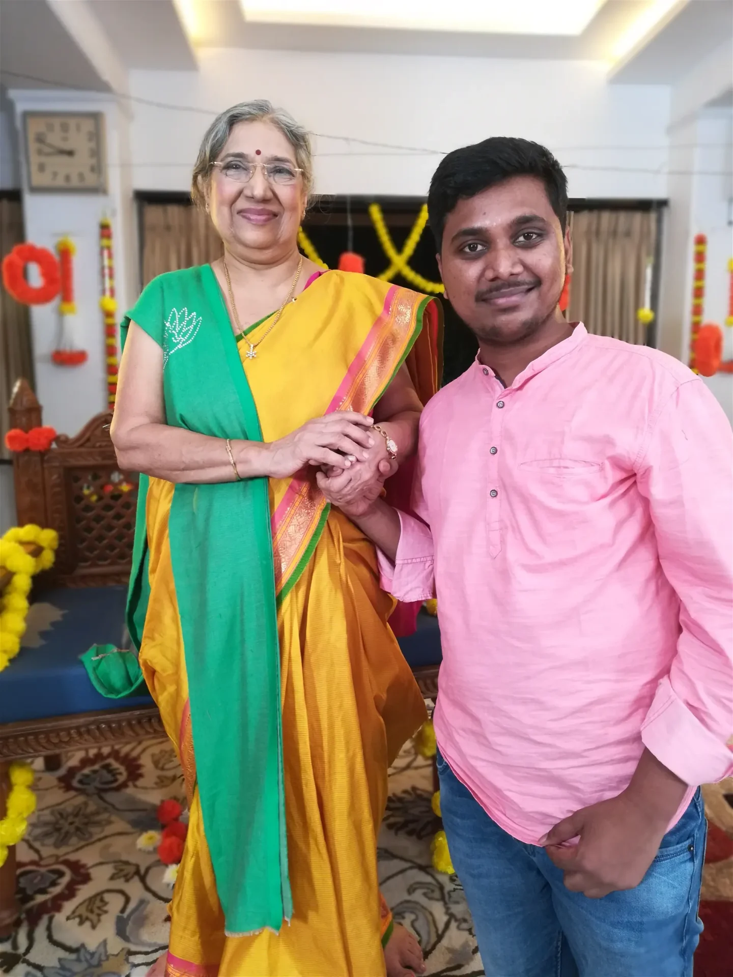 Badarinath with Dr. Hansaji Yogendra