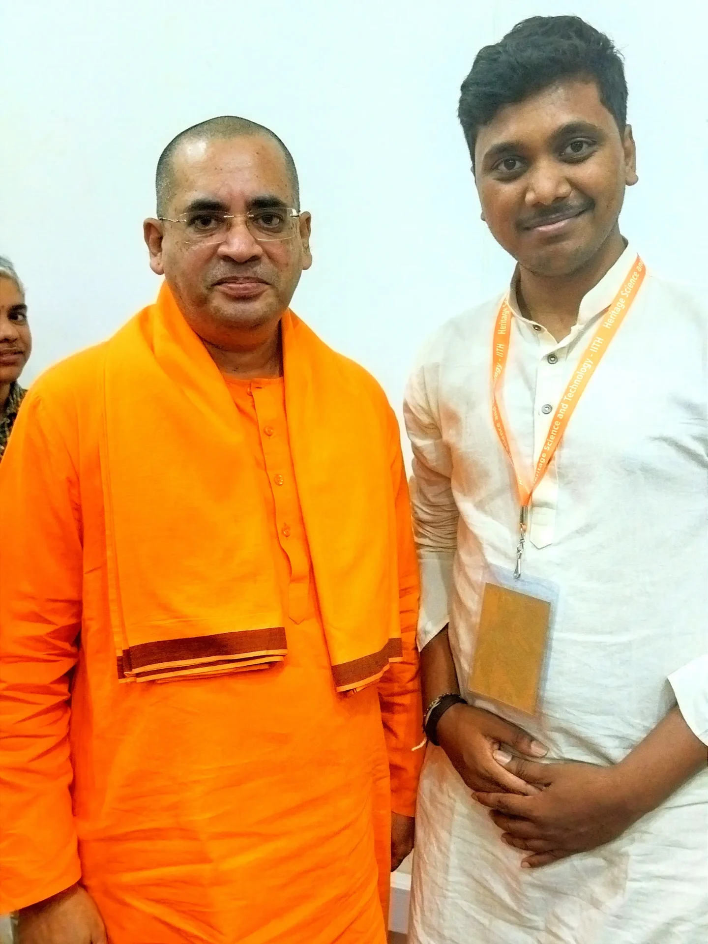 Badarinath with Swamiji
